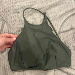 Brand new aerie high neck bikini top